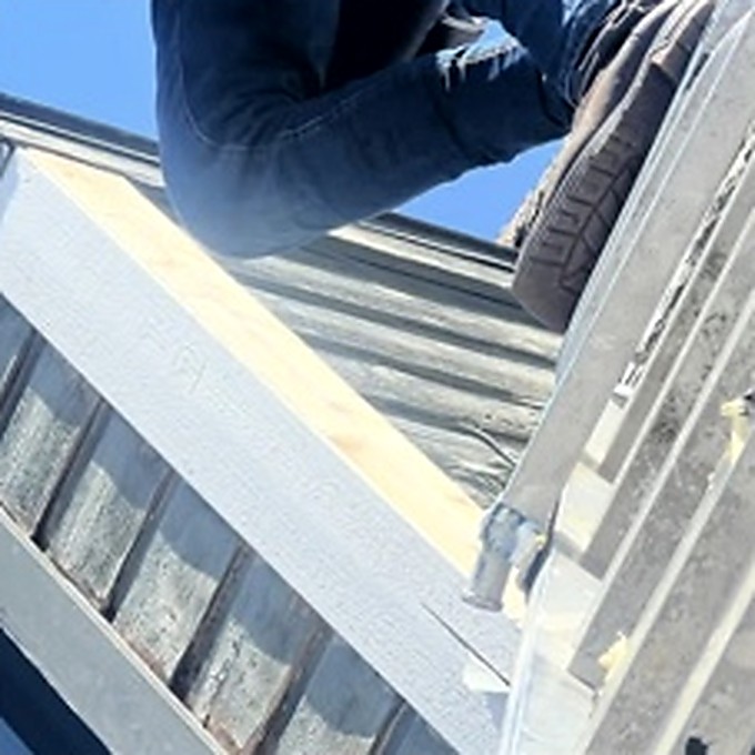 Hands-on exterior trim detail work